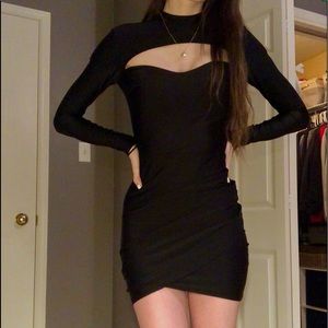 Fashion Nova Bodycon Dress (Dare to Mock me dress)